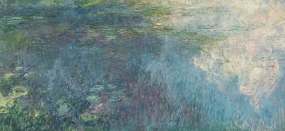 The Waterlilies - The Clouds (right side), 1914-18 by Claude Monet